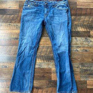 Men’s Rock Revival Anthony Straight Jeans